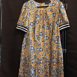 Floral dress by Eloquii, size 18